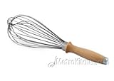 CIA Masters Collection 12-Inch Flexible Balloon Whisk with Maple Wood Handle