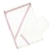 Tadpoles Organics Hooded Towel & Mitt Set, Pink