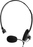 Easy Touch USB Computer Headphone Microphone, PC Sterio Headset, (Silver) ET-300, Notebook, Computer, Game, Internet Chat, Web Conference, Skype Web phone, MP3, Noise Suppression, Mini Jack Port, Volume Regulation Control, by EasyTouch