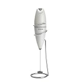 BonJour Oval Frother with Stand, White