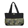 Kecci Oversized Weekender Diaper Bag Tote in Deep Chartreuse