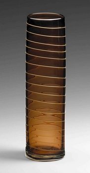 Cyan Lighting 04223 Large Vesper Vase, Brown 