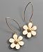 AK Anne Klein Daisy Drop Earrings