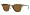 Gold Marble Frame / Brown Lenses