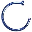 18 Gauge 3/8" Blue Anodized Titanium Nose Hoop