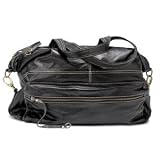 Nappa GalleryTote - Black