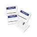 C-Line Clip Style Name Badge Holders, 4 x 3 Inches, Clear, 96 per Box (95596)