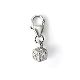 Produkt-Bild: ZEEme Charms-Anh&auml;nger W&uuml;rfel 925/- Sterling Silber 159240103R
