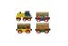 Wooden Train Railway System - Wooden Fruit Train & Carriages (Compatible with leading wooden rail systems) - Wooden Toy