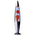 Lava peace lamp, red / blue