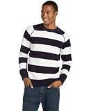 Nautica Jeans Stripe Raglan Crew Sweater