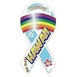 マグネット・リボン Hawaii rainbow(ハワイレインボー・Lサイズ)J-L2-06RA