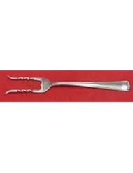 Kitchen: EMBASSY SCROLL BY LUNT STERLING SILVER BAKED POTATO FORK CUSTOM MADE 7 3/8" - antiquecupboard