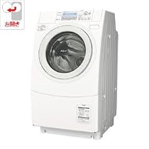 サンヨー 9.0kg ドラム式洗濯乾燥機【左開き】AQUA AWD-AQ4000-W