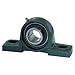 Uxcell a14031100ux0379 Machine K001 Set Screw Pressed Steel Solid Base Pillow Block Bearing, 1.5