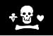 JOLLY ROGERS STEDE BONNET GENTLEMAN PIRATE FLAG