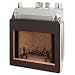 FMI Georgian Herringbone Brick 36 Inch Smooth Faced Woodburning Firebox