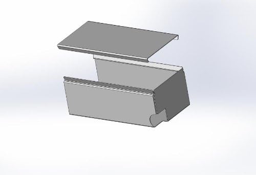 RKA Luggage LARGE RKA Control box to hold cables and wires, for 19.5, 24.5 26 liter bags