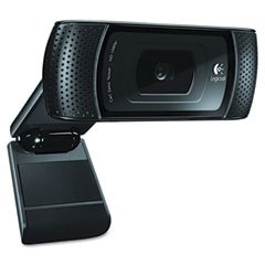 New-Logitech 960000597 - HD C910 PRO Webcam, 10MP, Black - LOG960000597
