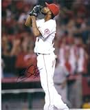 Signed Santana, Ervin ( Los Angeles Angels) 8x10 Photo Photo