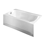 Buy American Standard 2460.002.020 Cambridge 5-Feet Bath Tub with Left-Hand Drain,... by American Standard