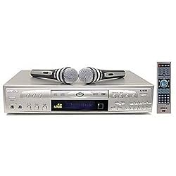 Rj Tech Rj-4200 Karaoke + 2 Microphones Multi Region Code Free DVD Player 110 220 Volts PAL Ntsc