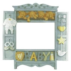 Adorable blue babys closet for a special photo