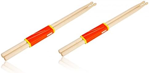 GoldenTanker 2Pcs Music Band Maple Wood Drum Sticks Drumsticks 5A