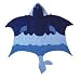 Kidorable Dolphin Toddler Towel, Blue, 3-6 Years