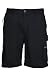 Lightweight - a combination of cotton and polyester for easy wearing and care. Fast drying fabric - added convenience . Shrink and fade resistant - longer lasting quality. Elasticated waistband - sections of elastic in the waistband for improved fit. Multiple pockets - 2 front pockets, 2 velcro closure back pockets , 2 velcro closure side cargo pockets and 2 security pockets.