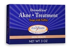 Enzymatic Therapy, DermaKlear Akne Treatment Soap with Sulphur, 3 oz
