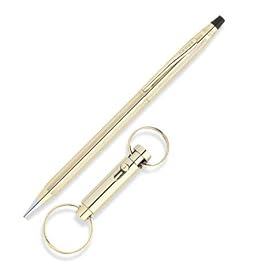 Cross Classic Century 10K Ballpoint Key Ring Gift Set