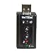 PC Hardware : Syba USB2.0 7.1CH Sound Adapter Add Stereo Output Mono Input Led