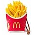 マクドナルド　フードストラップ　04 マックフライポテト　　単品