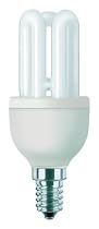 Philips Energy Saving Lightbulb 8w SES Cap Genie Stick 10 Year 1 Pack