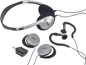 RCA HPPR300 3-Headphone Value Pack