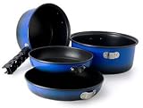 GSI 9 Piece Bugaboo Non-Stick Teflon Cookware Set