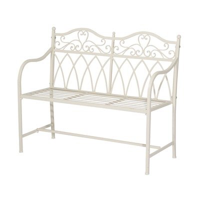 Siena Garden 501338 Gartenbank Valencia, aus Metall, 108x49x91cm Preisvergleich