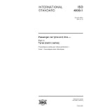 ISO 4000-1:2001, Passenger car tyres and rims - Part 1: Tyres (metric series)
