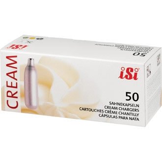 50 ISI Sahnekapseln, Einweg