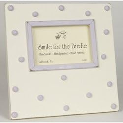 Renditions by Reesa Lavender Swiss Dots Picture Frame
