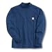 Carhartt Men's Long Sleeve Work-Dry Mock Turtleneck