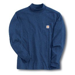 Buy Carhartt Mens Long Sleeve Work-Dry Mock Turtleneck by Carhartt