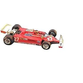 Brumm 1:43 1981 Ferrari 126CK Turbo Canada Crash Gilles Villeneuve from Crash Kits