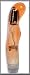 Unique Lucid Translucent 7 Inc Number 8 Multi-Speed Waterproof Vibrating Massager - Peach