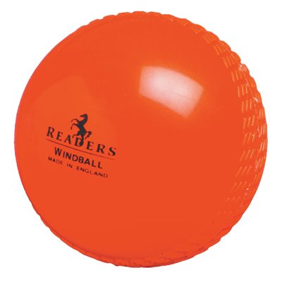 Readers Windball Practice Cricket Ball 2007 (Orange,Mens)