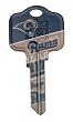 St. Louis Rams Kwikset KW1 House Key