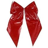 Holiday Trim #7257 2Loop Giant RED PolyBow