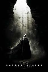 Batman Begins - Framed Movie Postcard (Teaser - Cave) (Size: 4" x 6")
