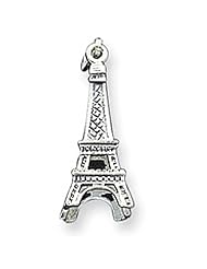 Sterling Silver Eiffel Tower Pendant